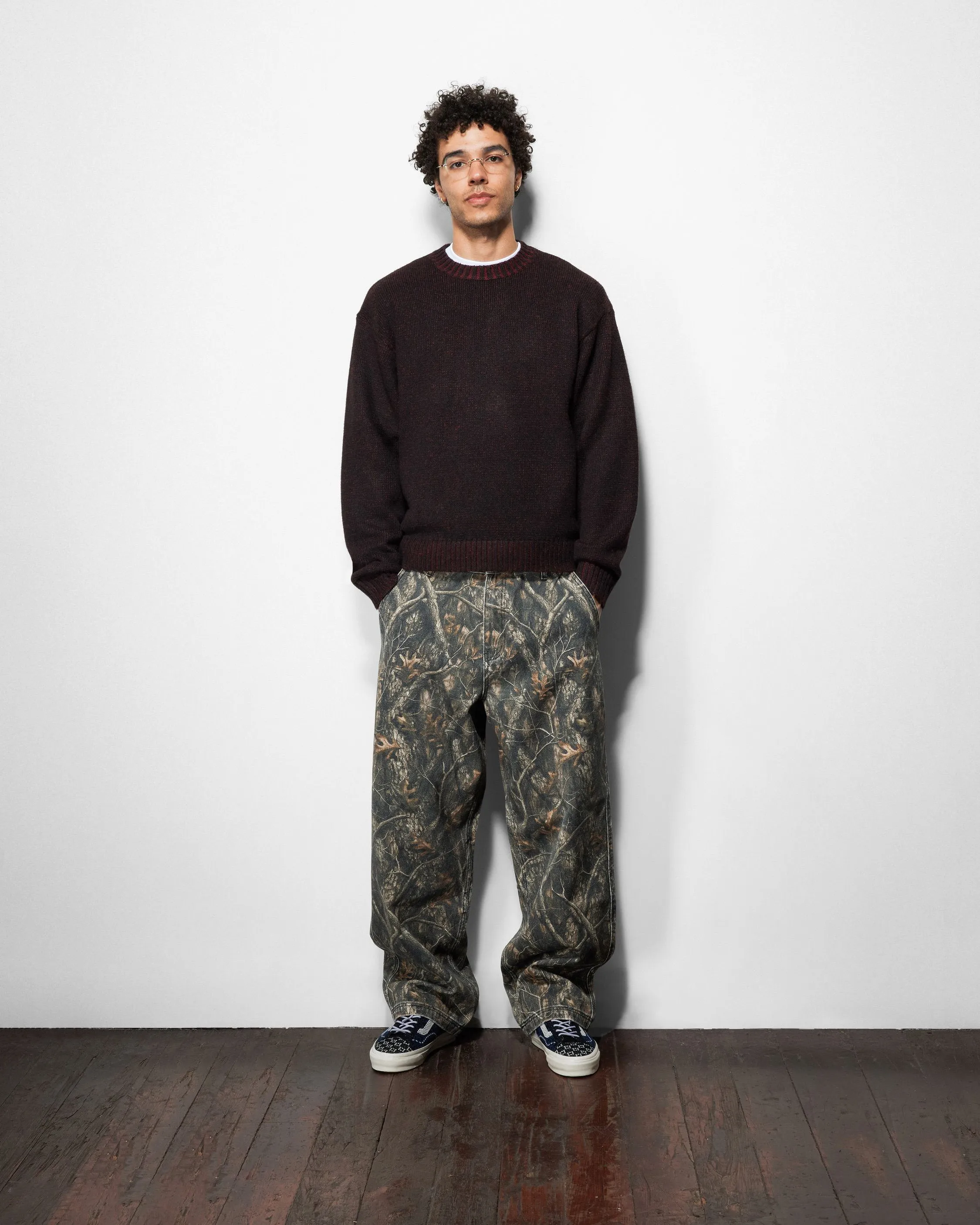 Textured Knit Sweater, Army sold by Butter product image thumbnail 5