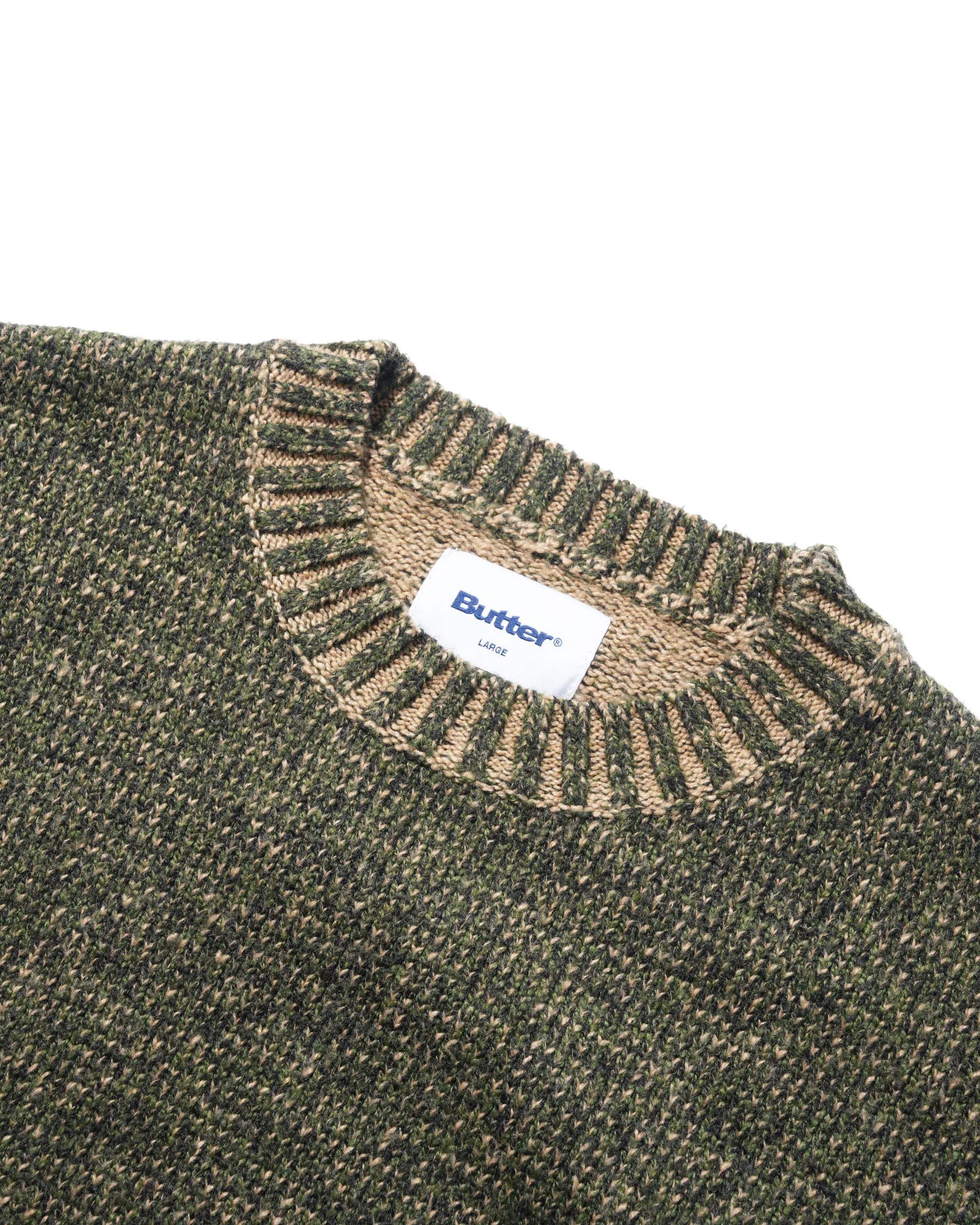 Textured Knit Sweater, Army sold by Butter product image thumbnail 2