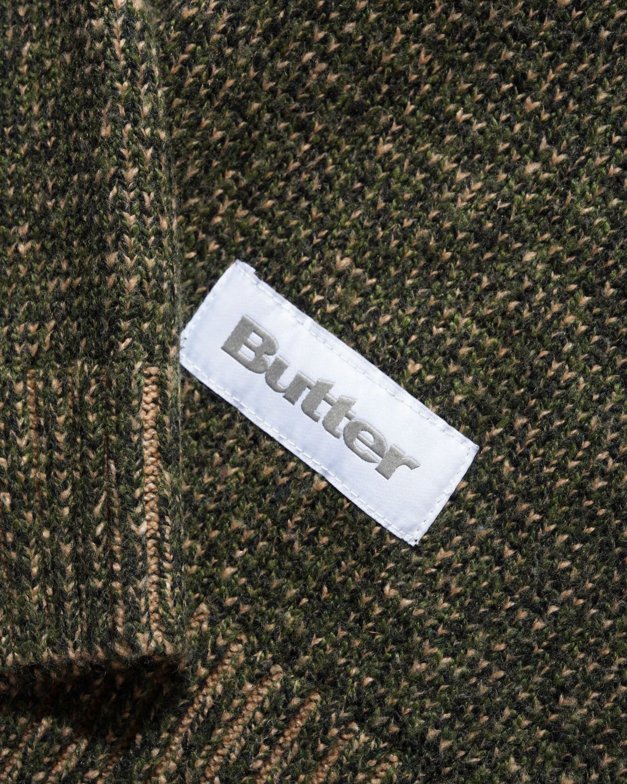 Textured Knit Sweater, Army sold by Butter product image thumbnail 3