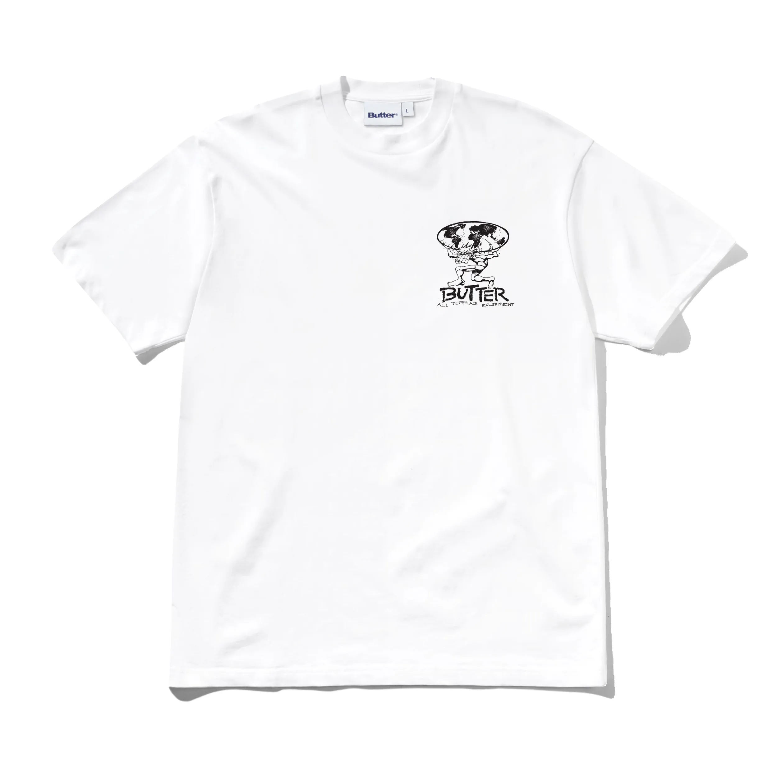 Terrain Tee, White sold by Butter