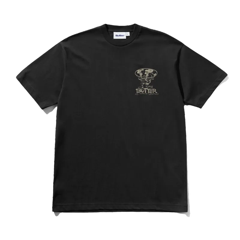 Terrain Tee, Black made by Butter