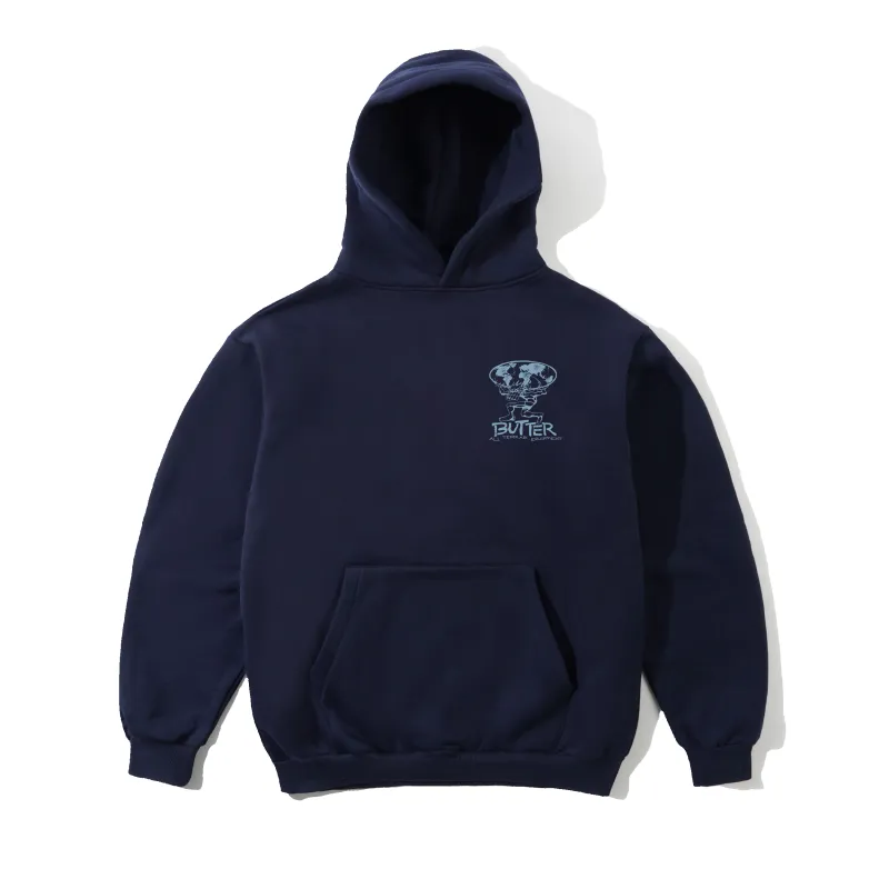 Terrain Pullover Hood, Navy made by Butter