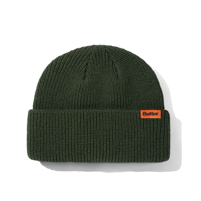 Tall Wharfie Beanie, Leaf made by Butter