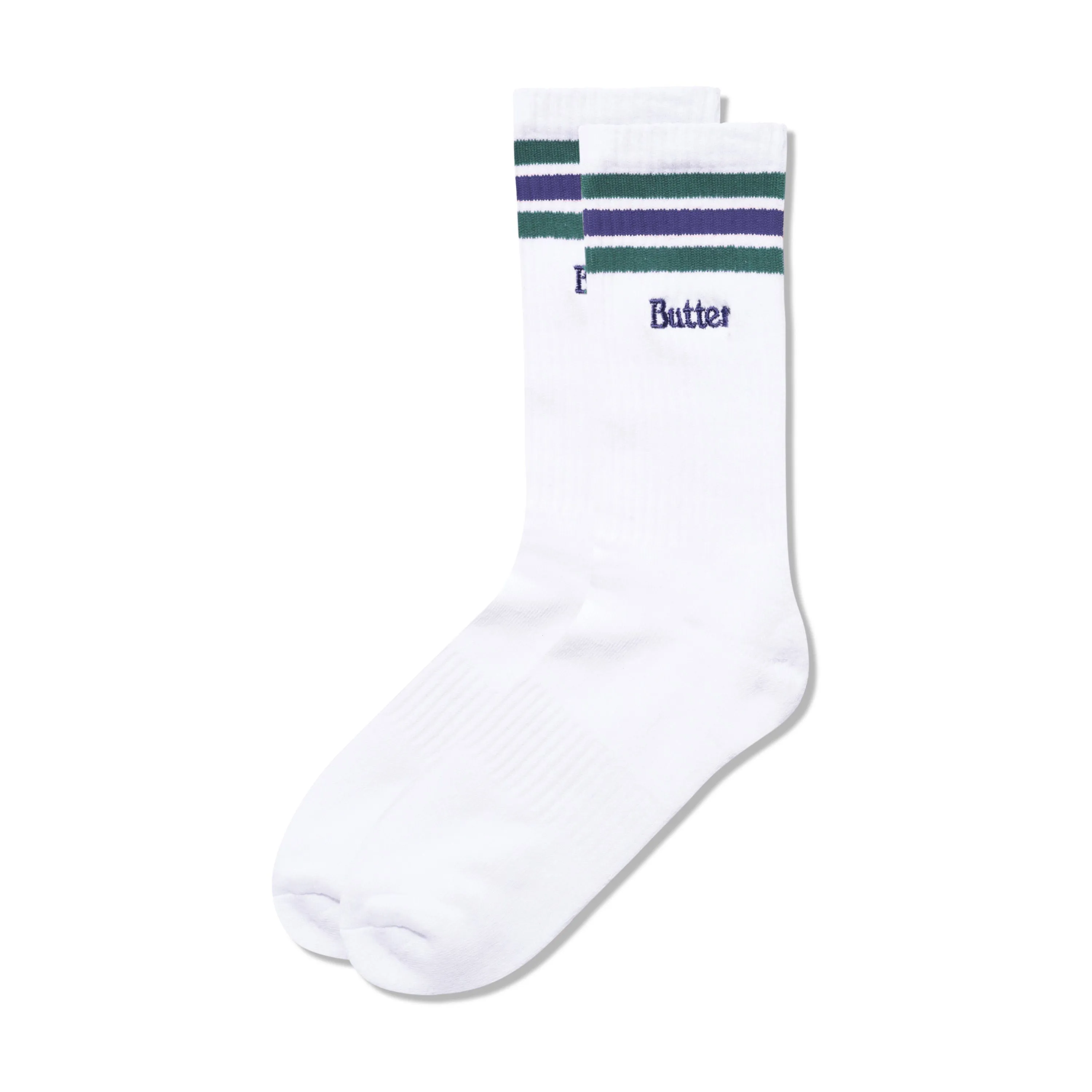 Stripe Socks, White sold by Butter product image thumbnail 2