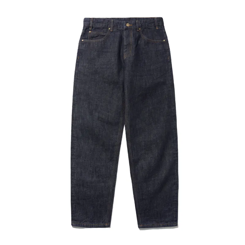 Straight Leg Denim Jeans, Selvedge Blue made by Butter