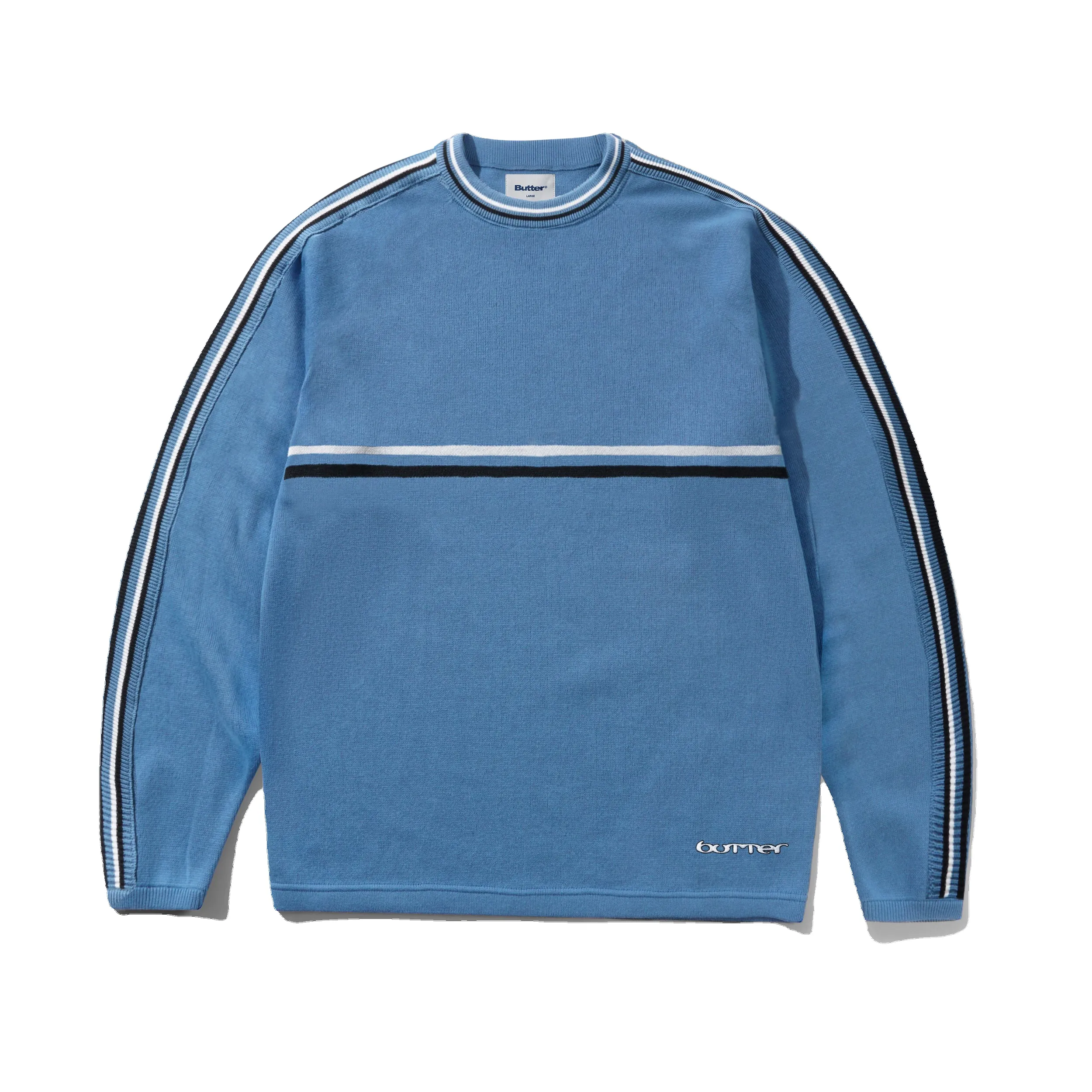 Station Knit Sweater, Slate sold by Butter