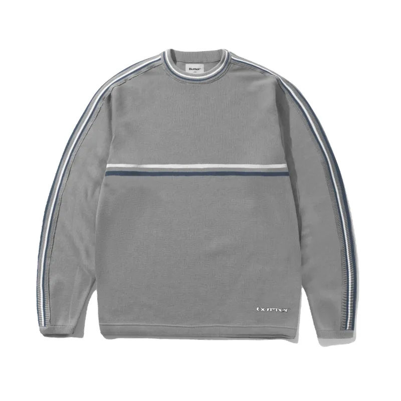 Station Knit Sweater, Grey made by Butter