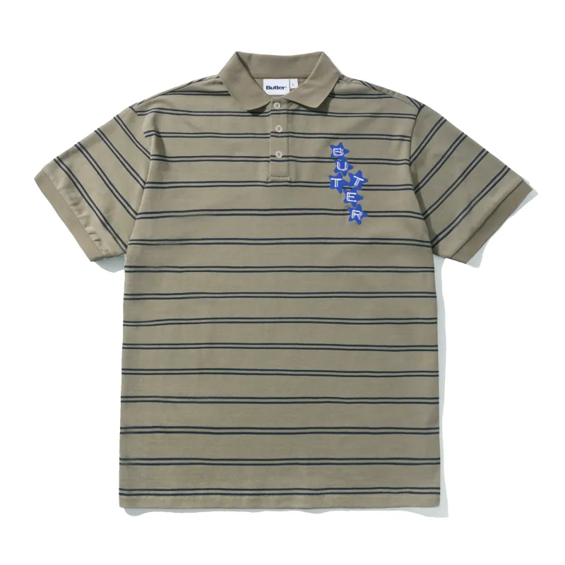 Stars Polo S/S Shirt, Khaki made by Butter