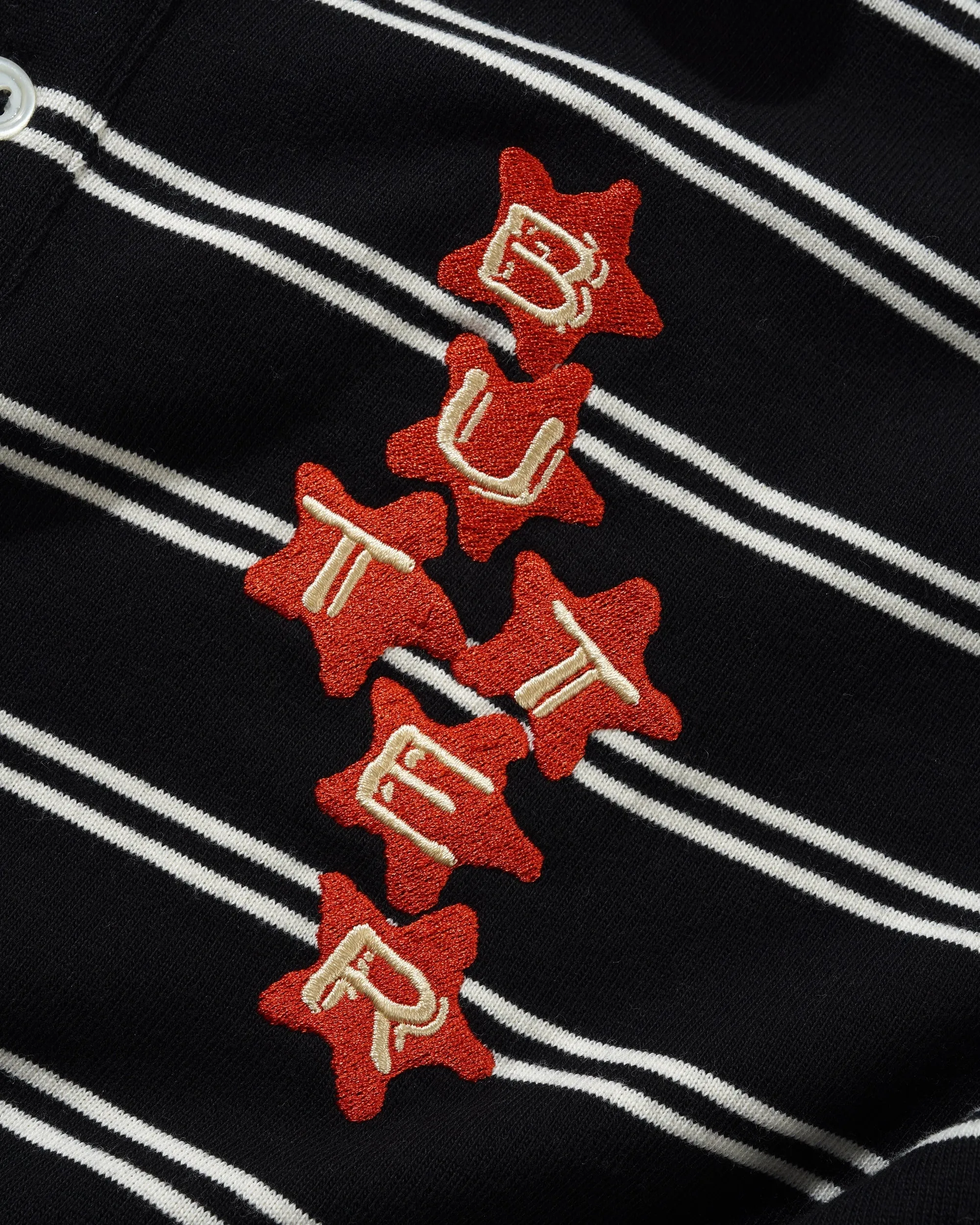 Stars Polo S/S Shirt, Black sold by Butter product image thumbnail 2