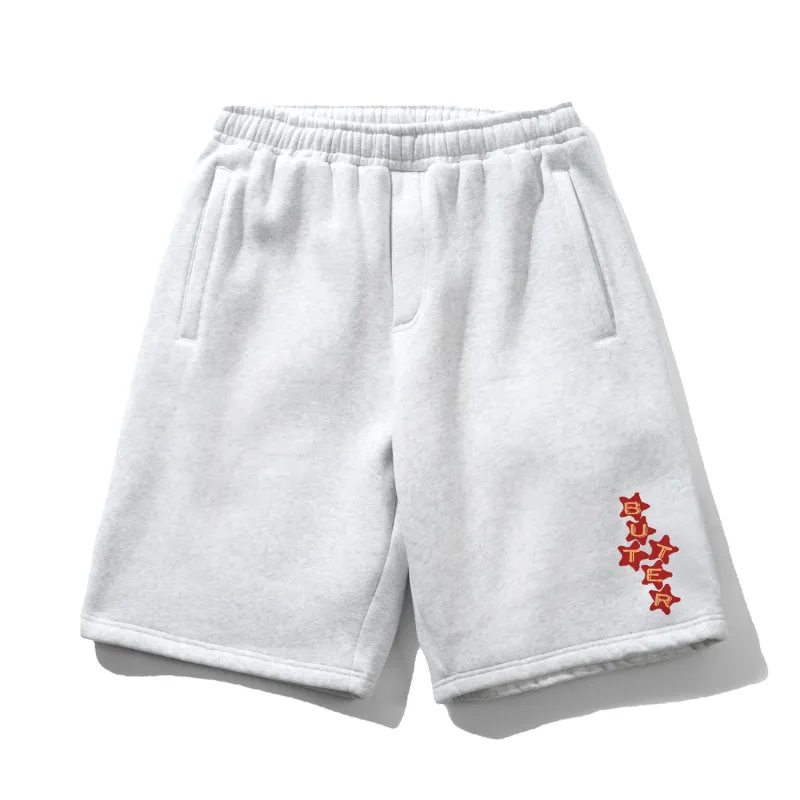 Stars Fleece Shorts, Ash made by Butter
