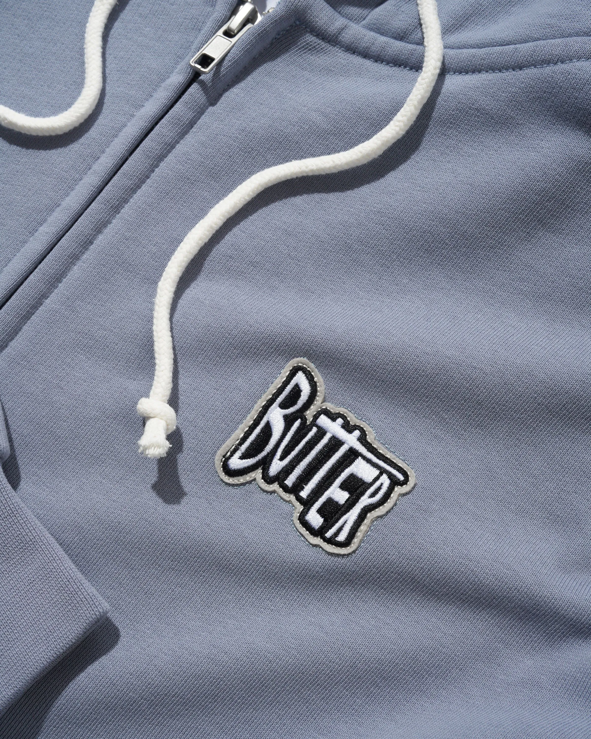 Sketch Zip-Thru Hood, Ocean sold by Butter product image thumbnail 2