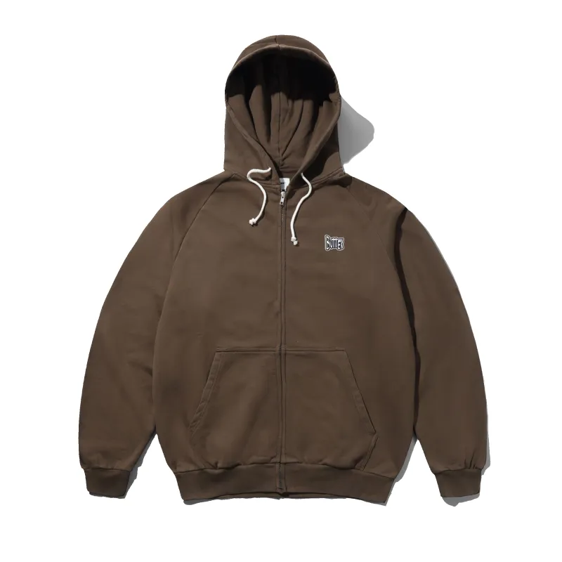 Sketch Zip-Thru Hood, Brown made by Butter