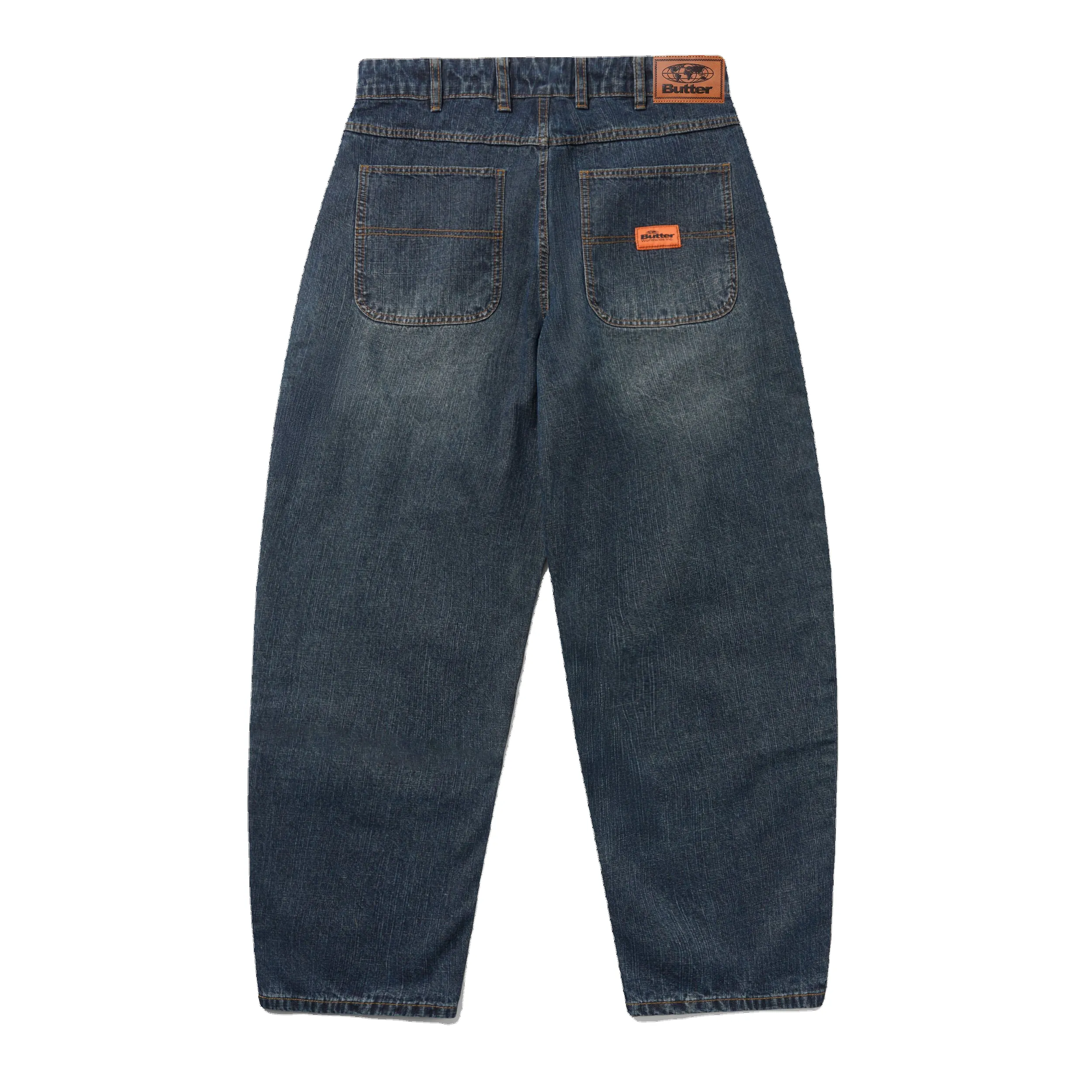 Santosuosso Denim Jeans, Streaky Navy sold by Butter product image thumbnail 2