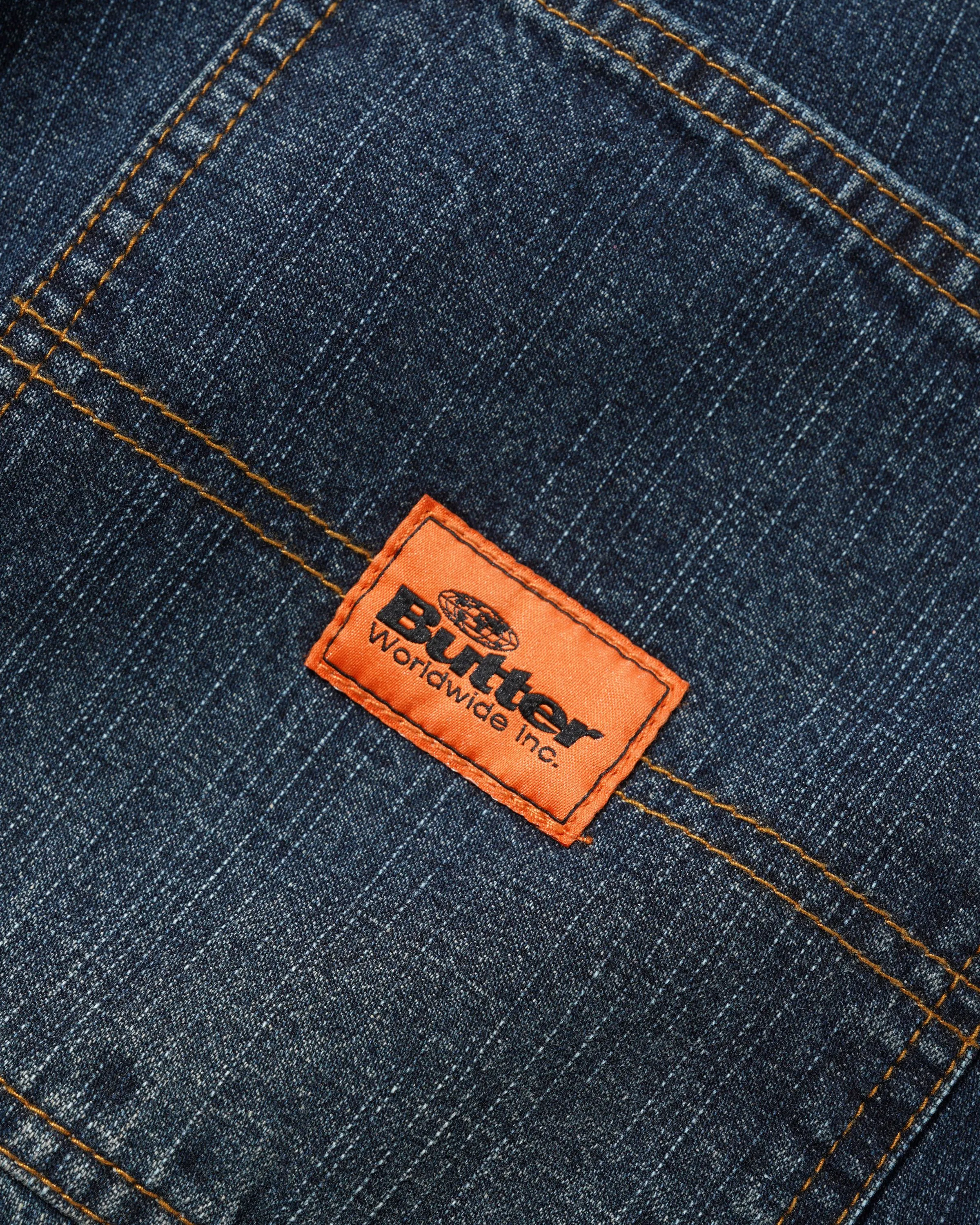 Santosuosso Denim Jeans, Streaky Navy sold by Butter product image thumbnail 3