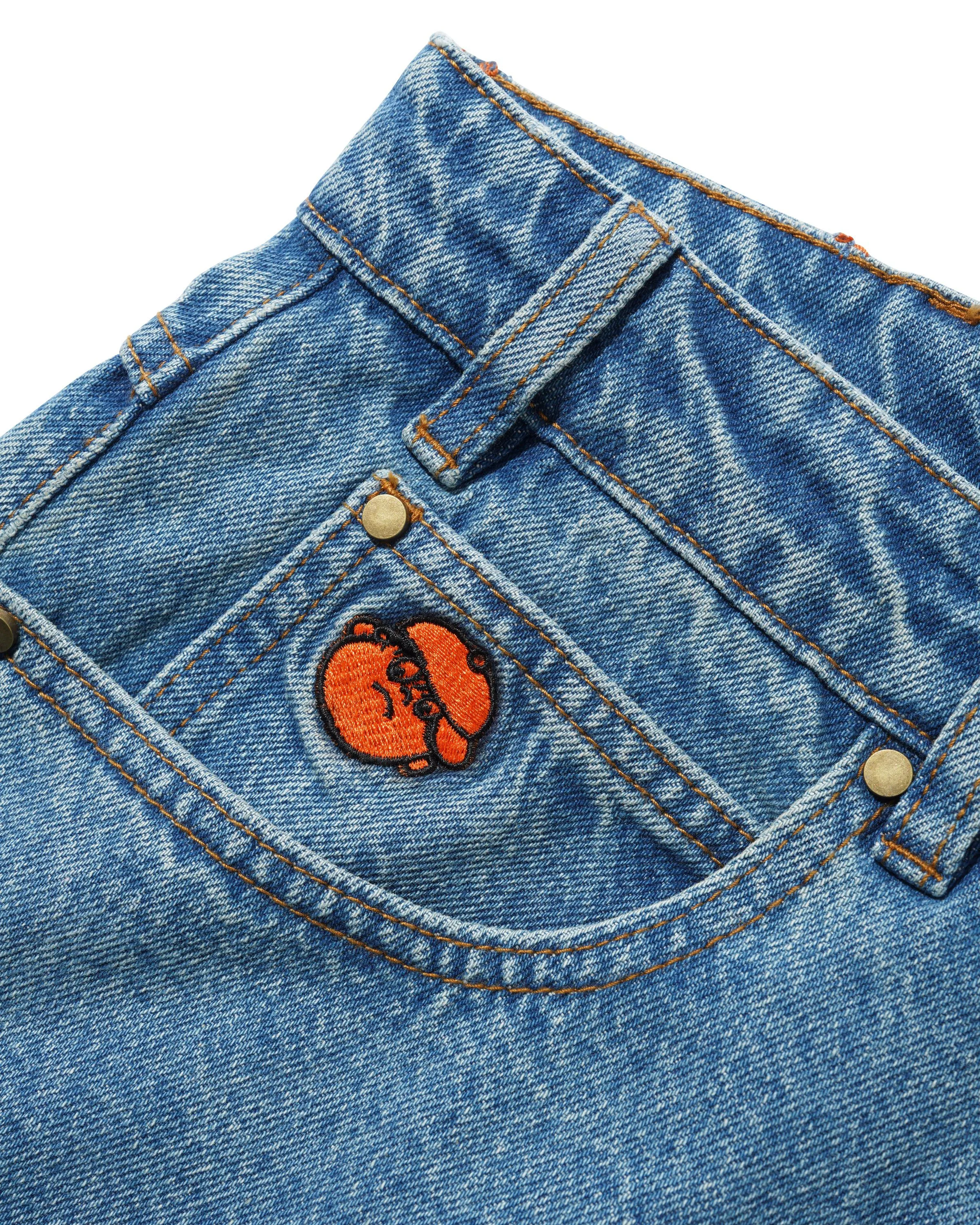 Santosuosso Denim Jeans, Distressed Indigo sold by Butter product image thumbnail 4