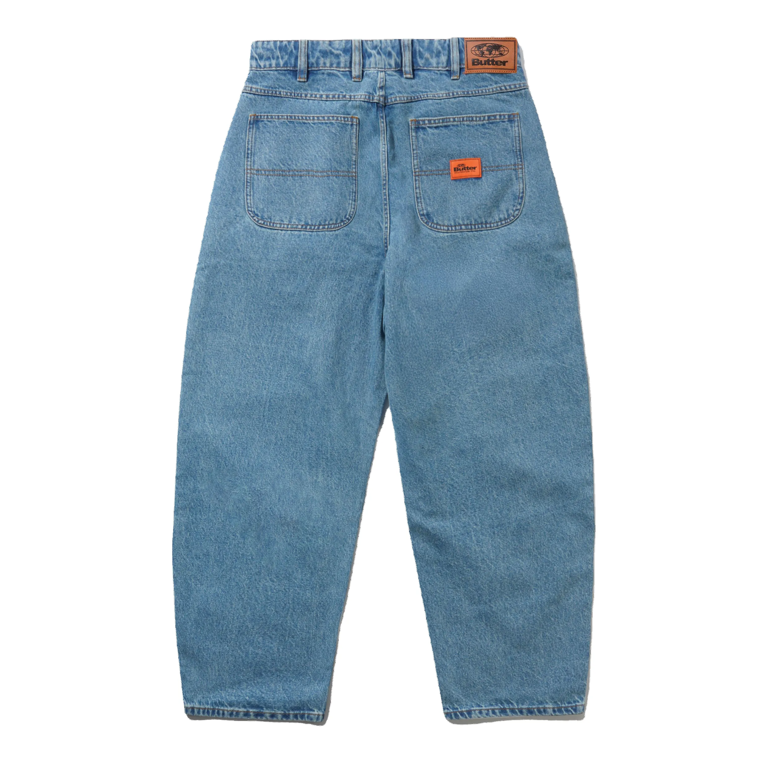 Santosuosso Denim Jeans, Distressed Indigo sold by Butter product image thumbnail 2