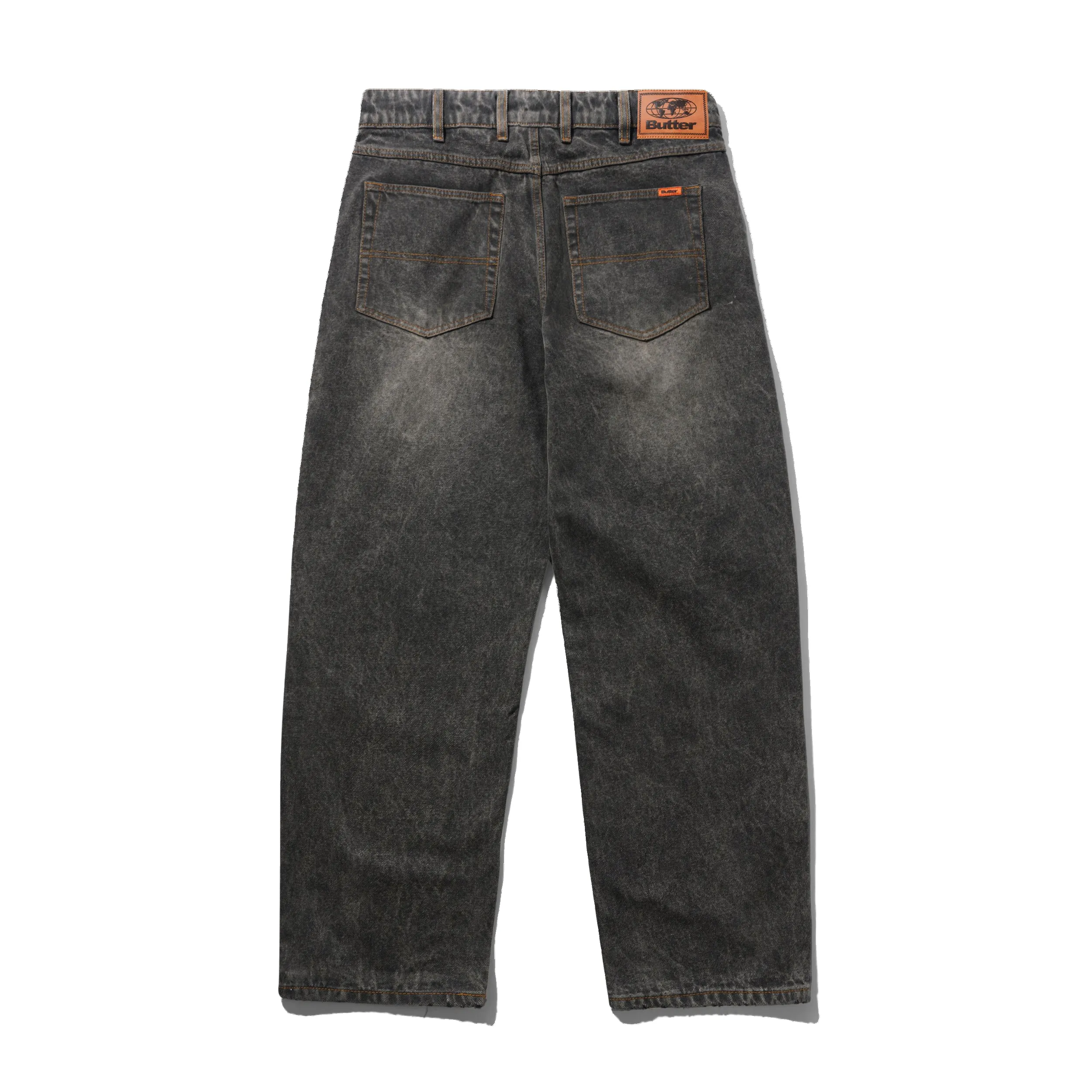 Relaxed Denim Jeans, Faded Charcoal sold by Butter product image thumbnail 2
