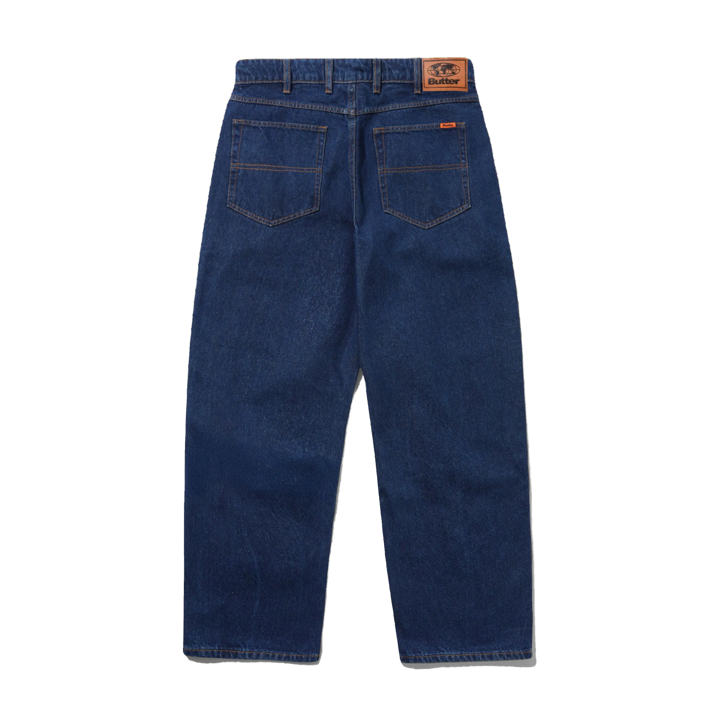 Relaxed Denim Jeans, Dark Indigo sold by Butter product image thumbnail 2