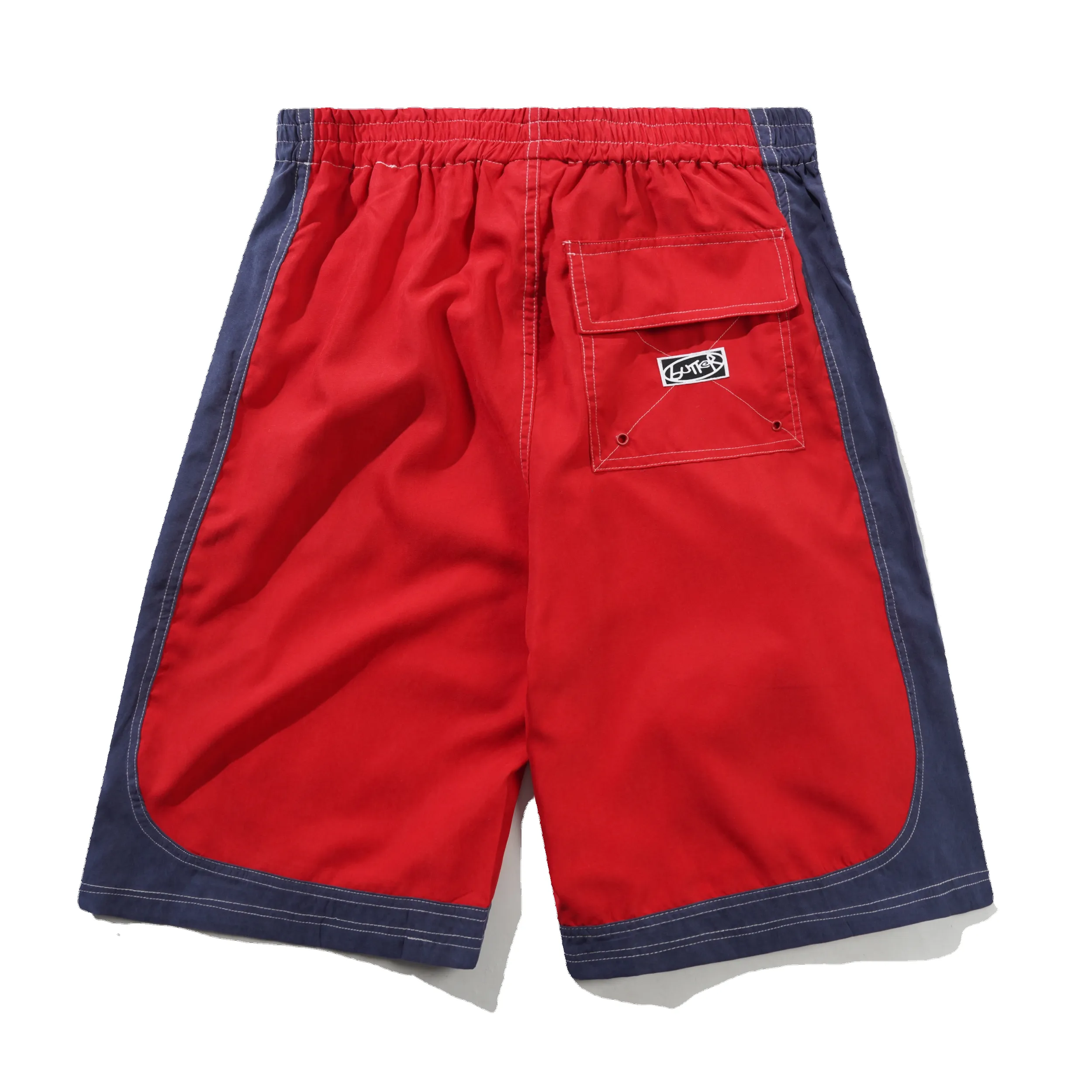 Point Boardshorts , Red / Navy sold by Butter product image thumbnail 2