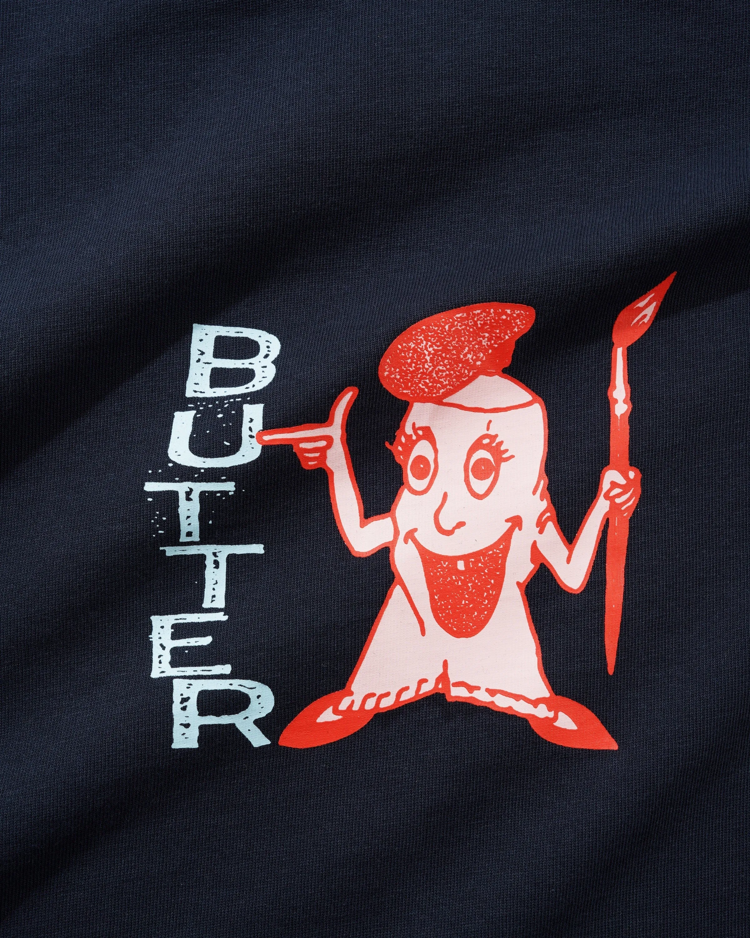 Paint Tee, Navy sold by Butter product image thumbnail 2