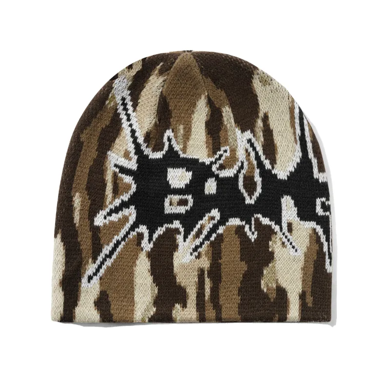 Nail Skully Beanie, Frog Camo made by Butter