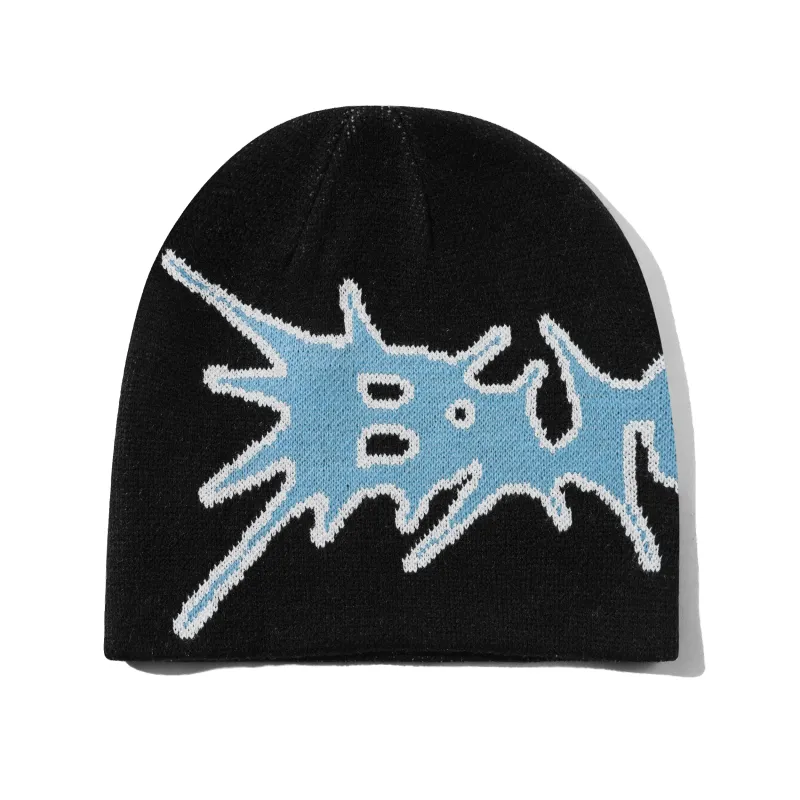 Nail Skully Beanie, Black made by Butter
