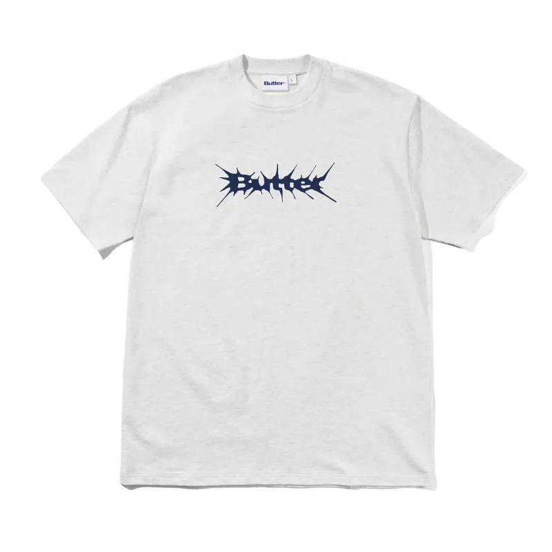 Nail Logo Tee, Ash made by Butter