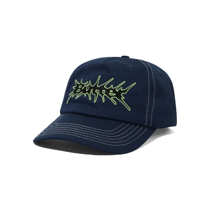 Nail 5 Panel Cap, Navy made by Butter