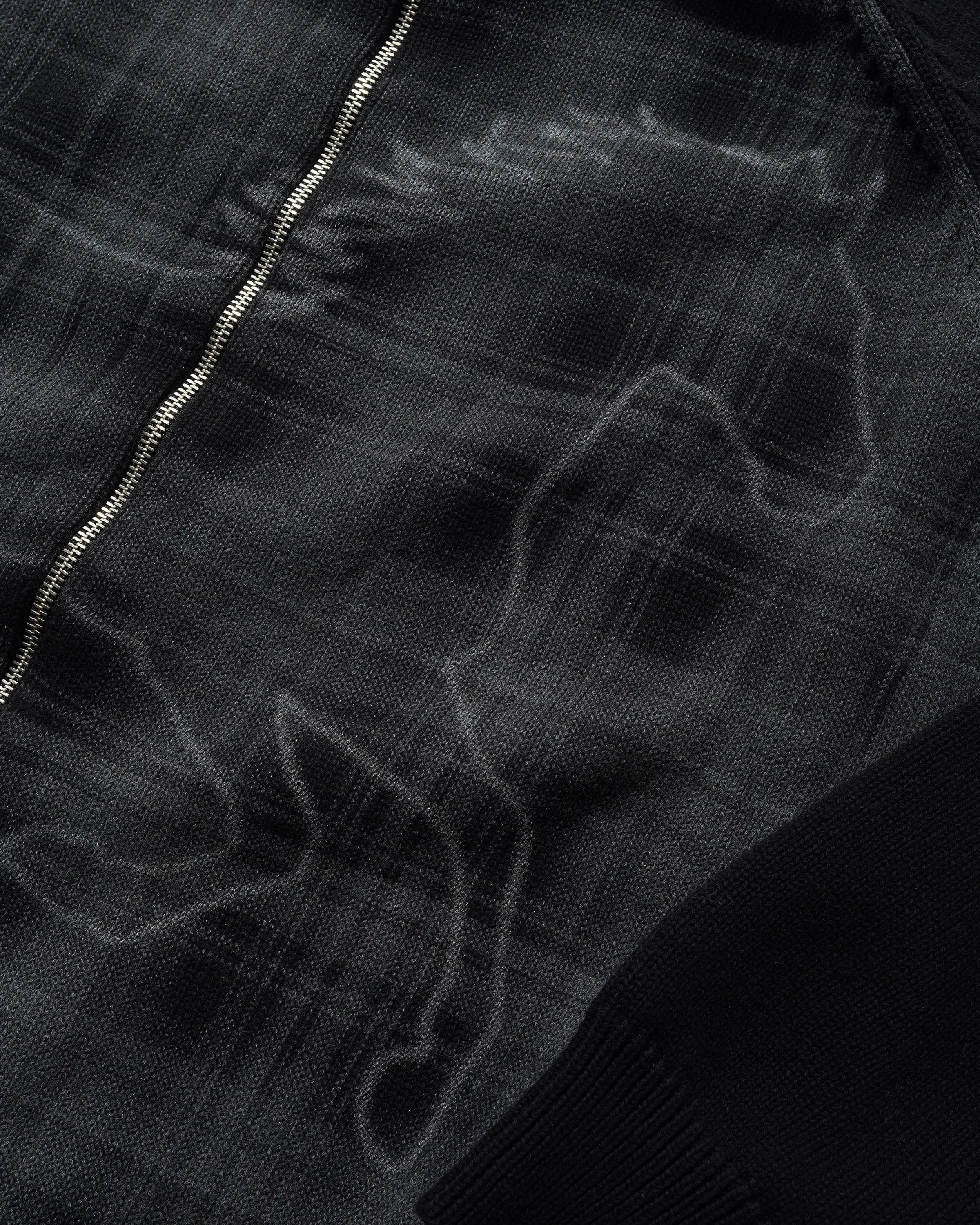 Mustang Zip-Thru Knit Sweater, Black sold by Butter product image thumbnail 5