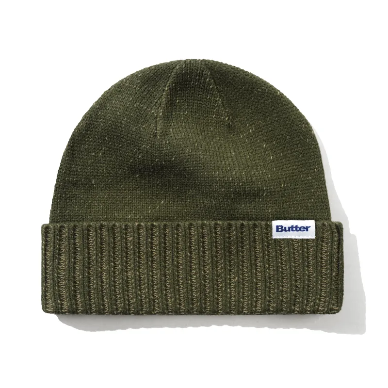 Knotted Beanie, Army made by Butter