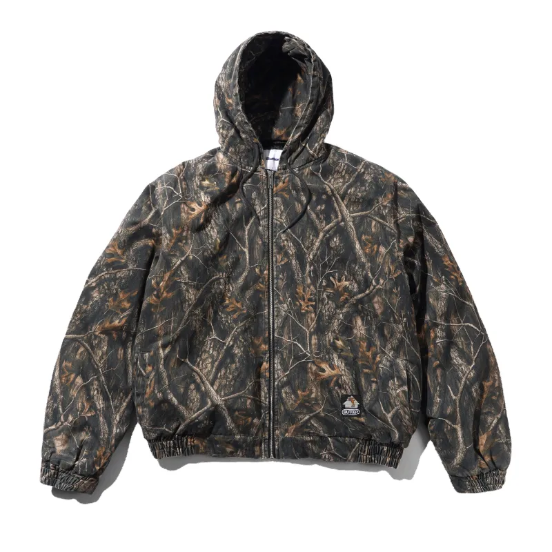 Insulated Work Jacket, Forest Camo made by Butter
