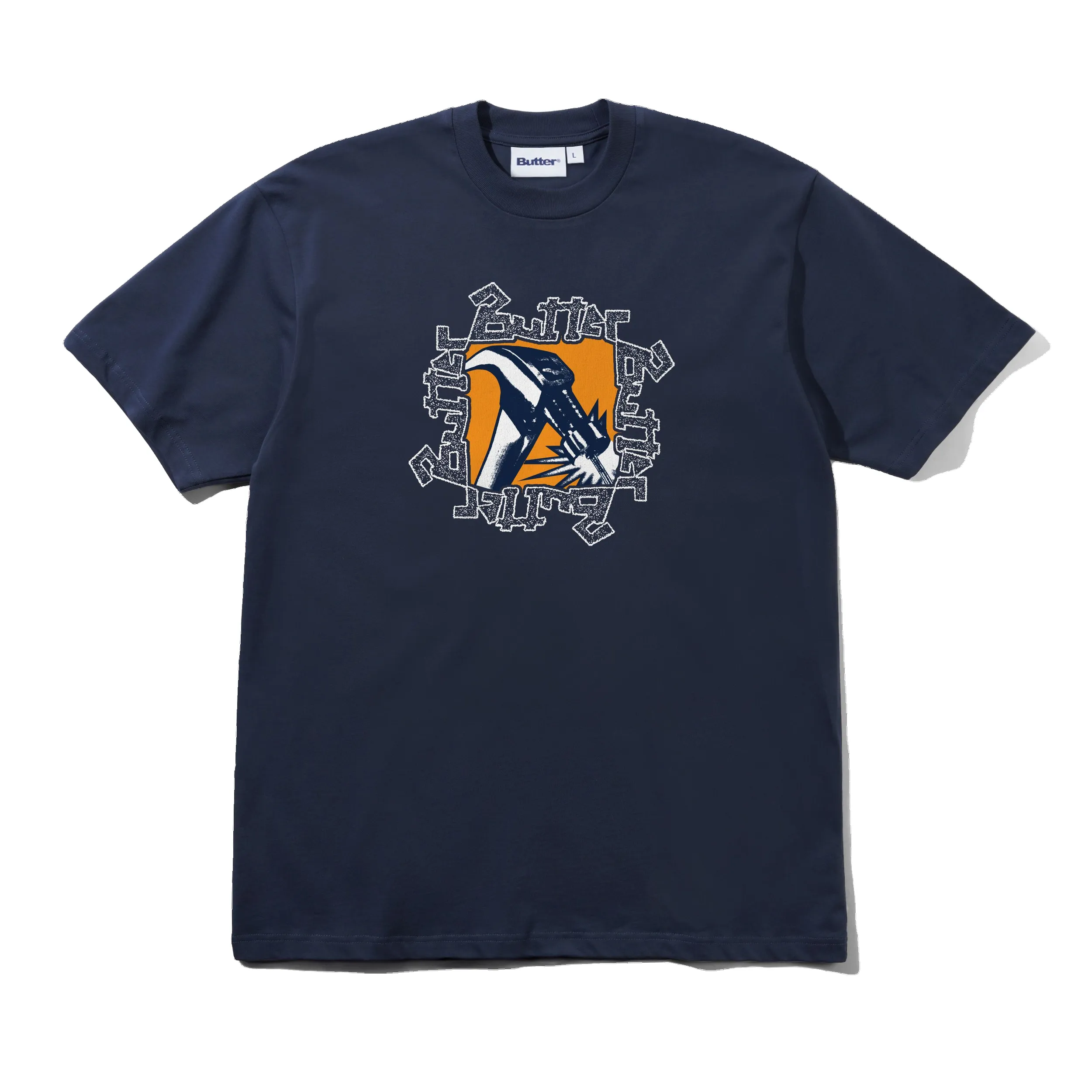 Hammer Tee, Midnight sold by Butter