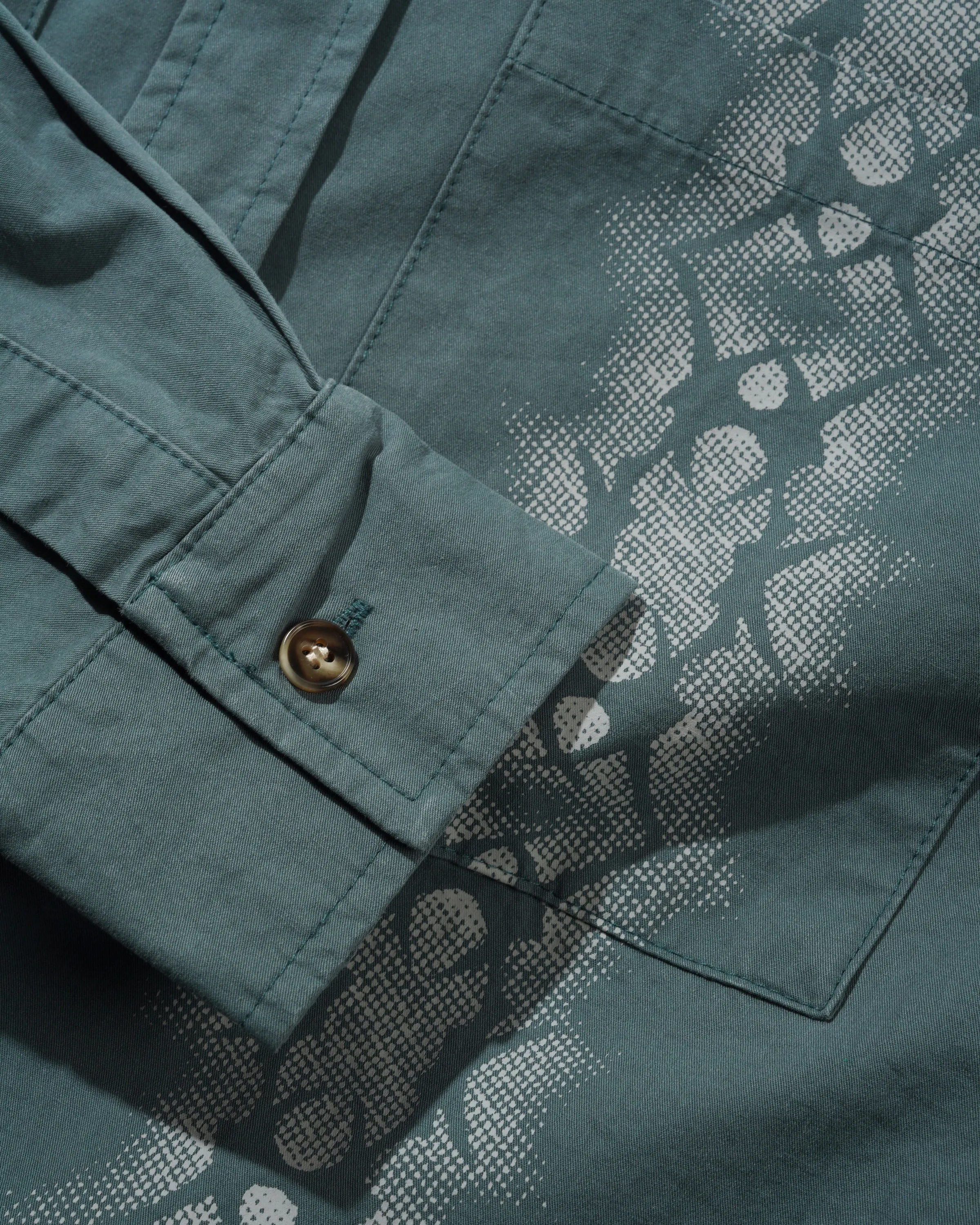 Fade Button Up Shirt, Washed Navy sold by Butter product image thumbnail 3