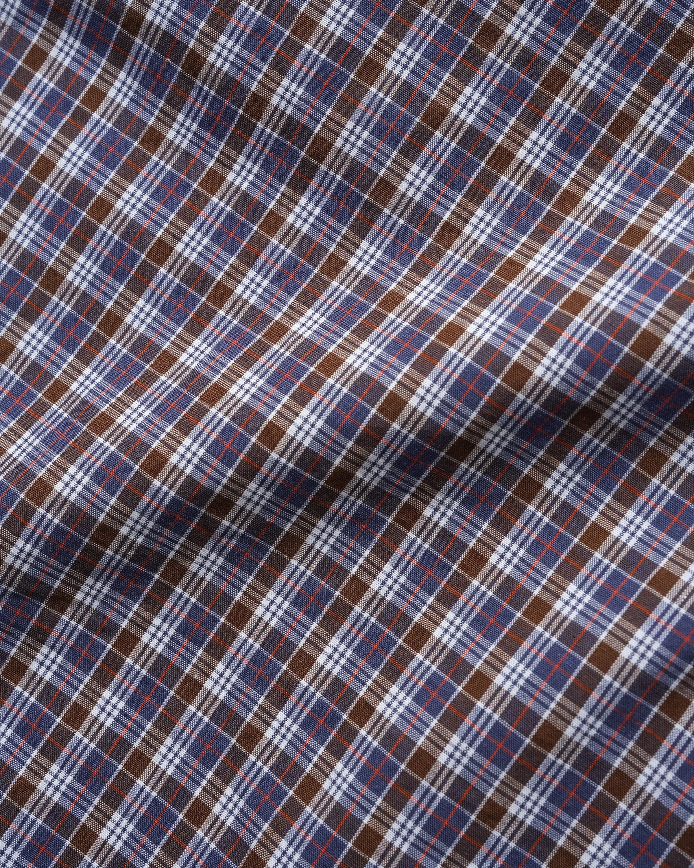 Equipment S/S Shirt, Navy / Brown sold by Butter product image thumbnail 3