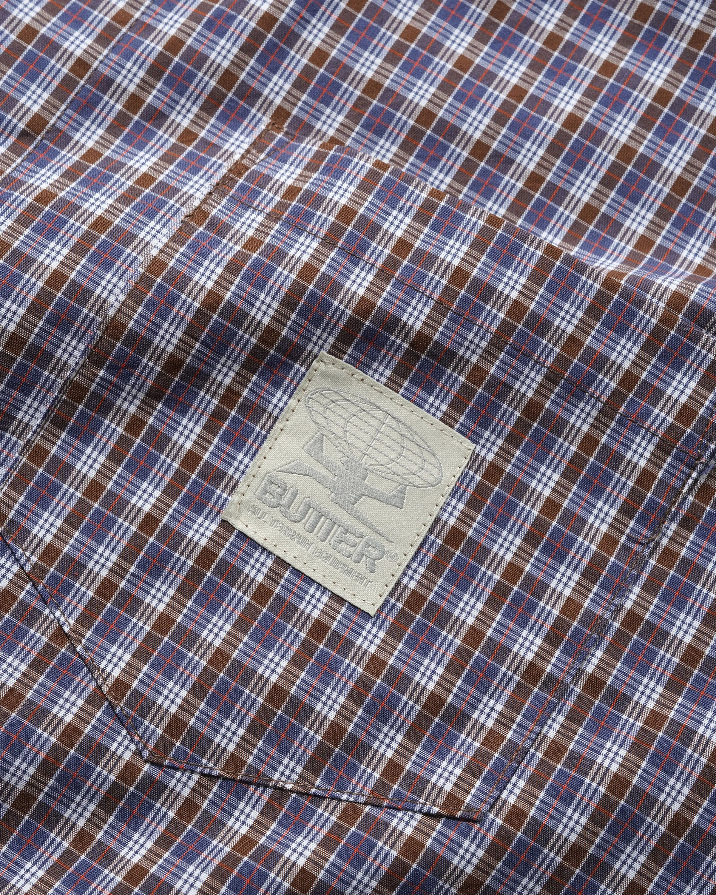 Equipment S/S Shirt, Navy / Brown sold by Butter product image thumbnail 2