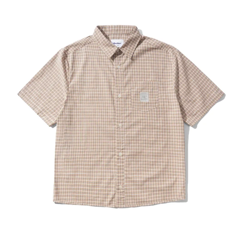 Equipment S/S Shirt, Tan / Mustard made by Butter
