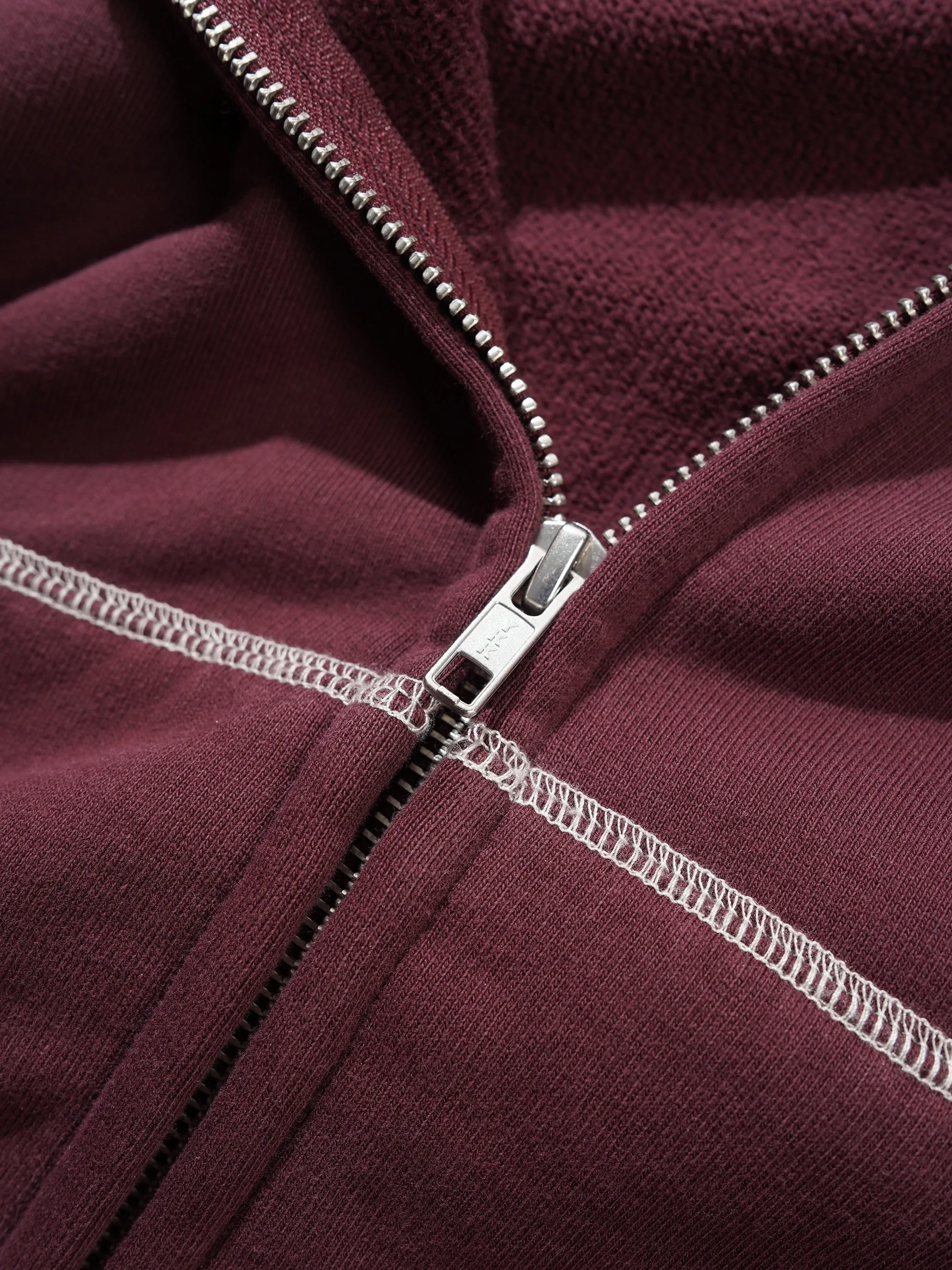 Drummer Zip-Thru Hood, Washed Rhubarb sold by Butter product image thumbnail 4