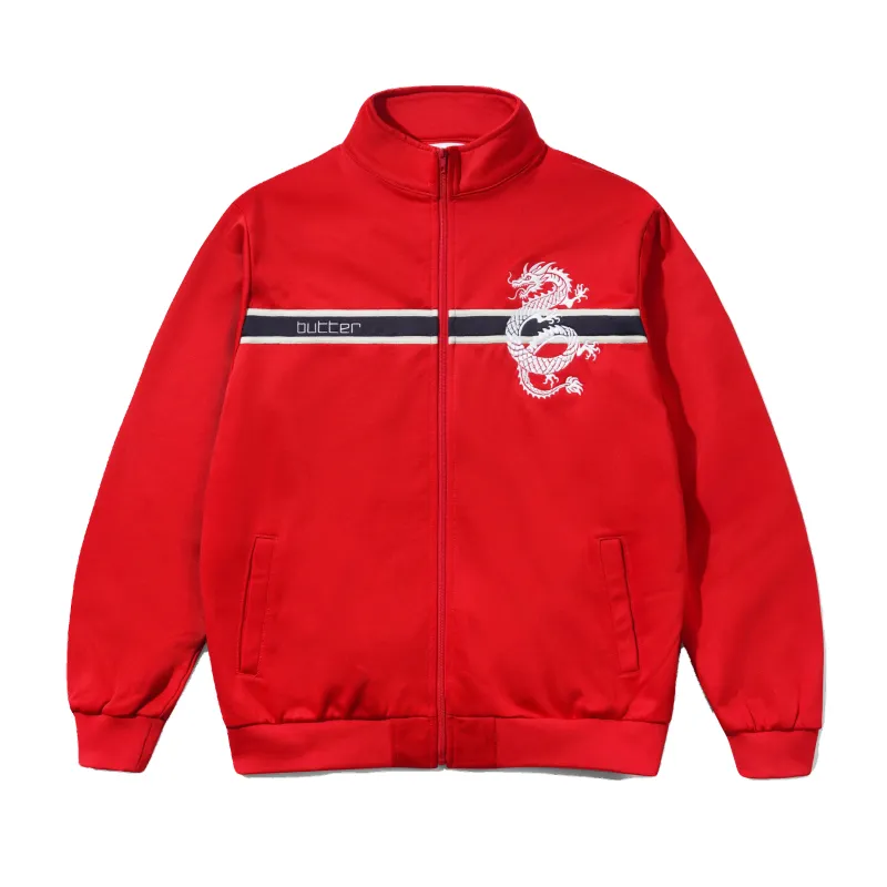 Dragon Tricot Jacket, Red made by Butter