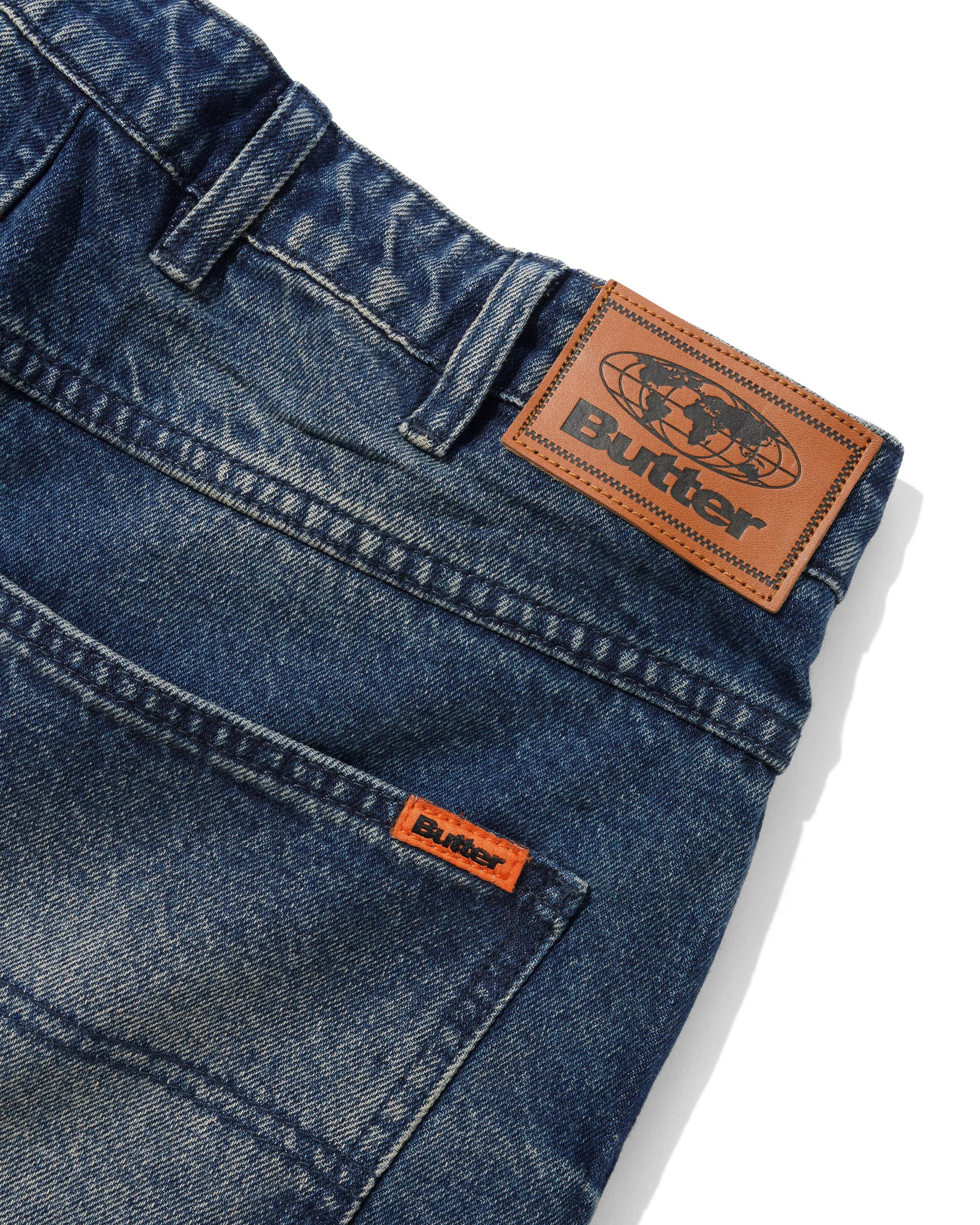 Baggy Denim Jeans, Vintage Indigo Wash sold by Butter product image thumbnail 5