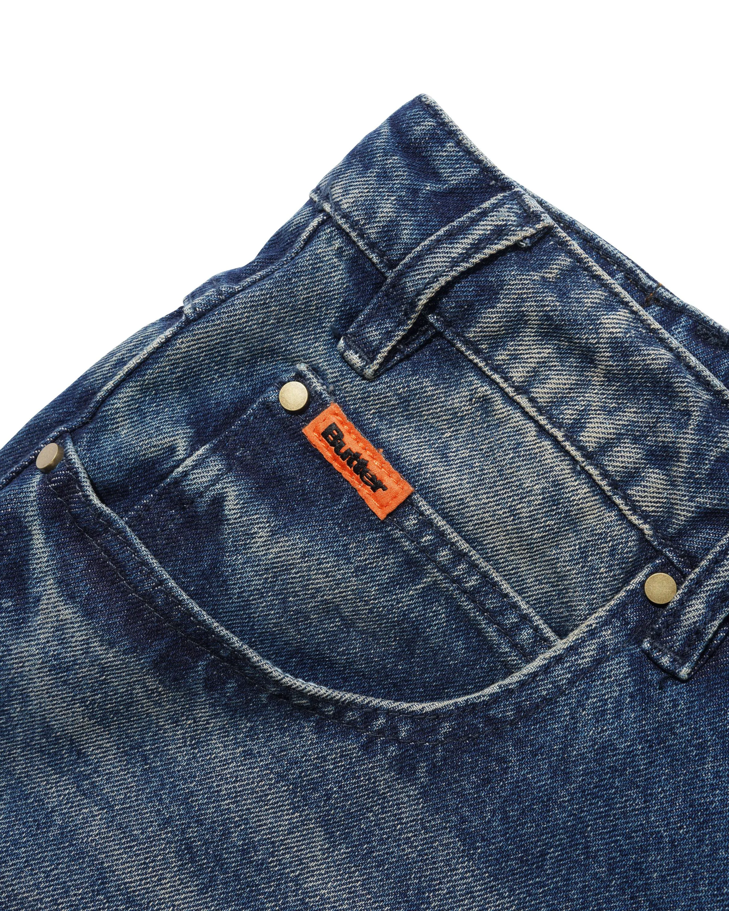 Baggy Denim Jeans, Vintage Indigo Wash sold by Butter product image thumbnail 3