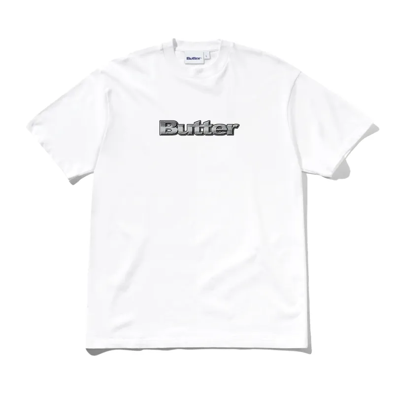 Alloy Logo Tee, White made by Butter