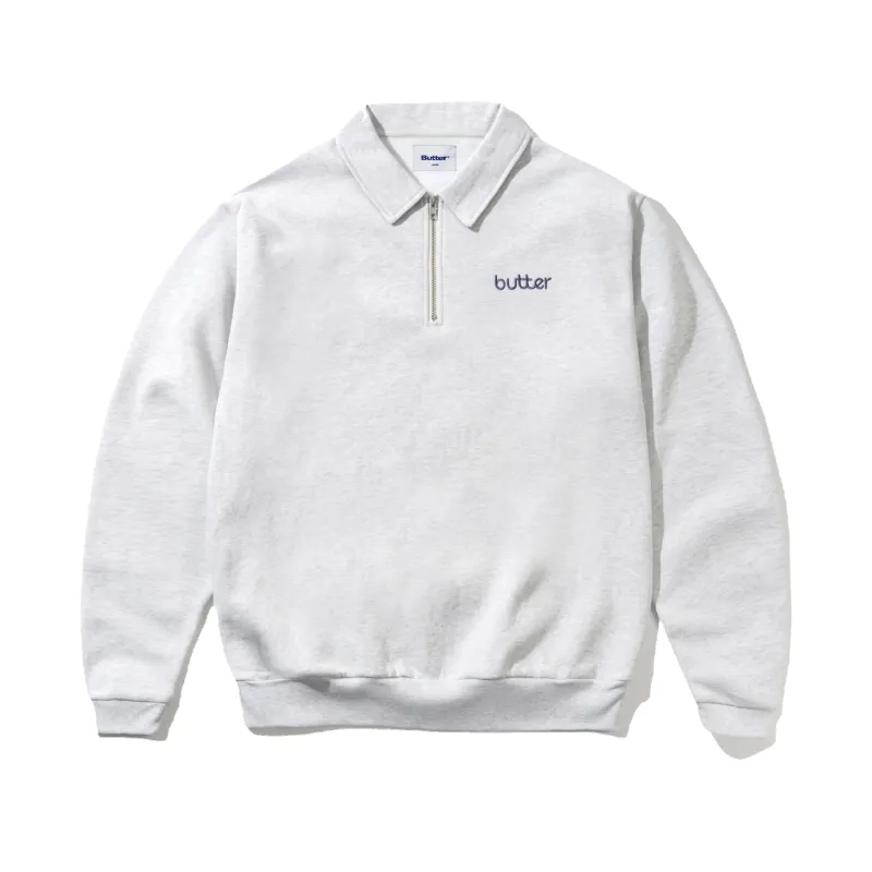 Alpine 1/4 Zip Sweater, Ash made by Butter