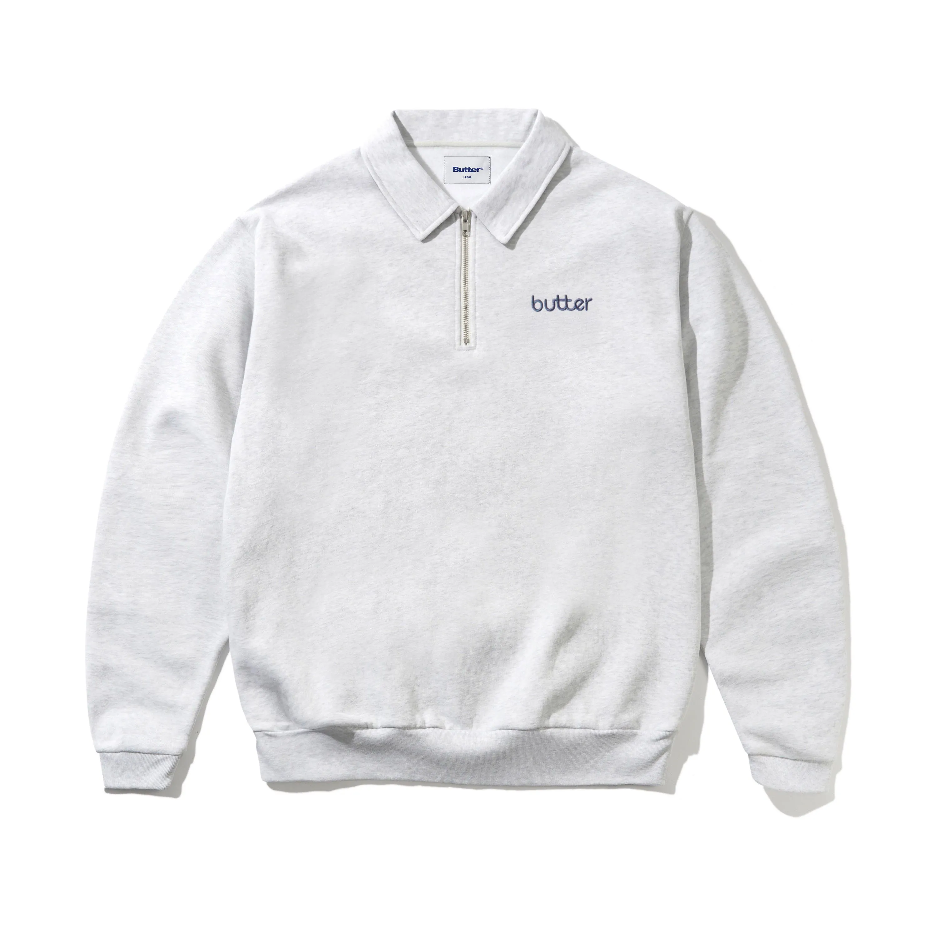 Alpine 1/4 Zip Sweater, Ash sold by Butter product image thumbnail 4
