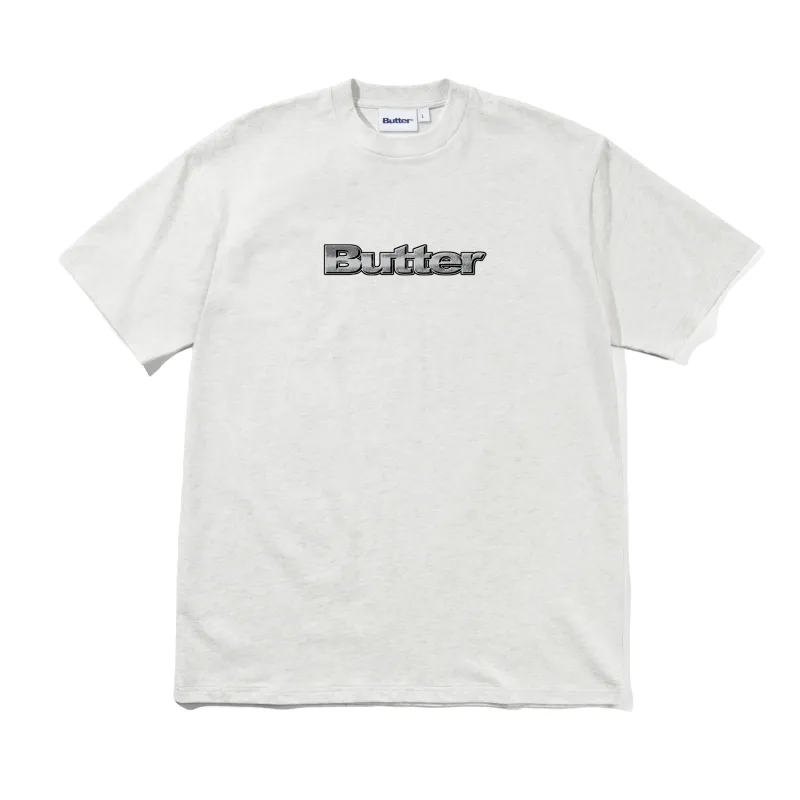 Alloy Logo Tee, Ash made by Butter