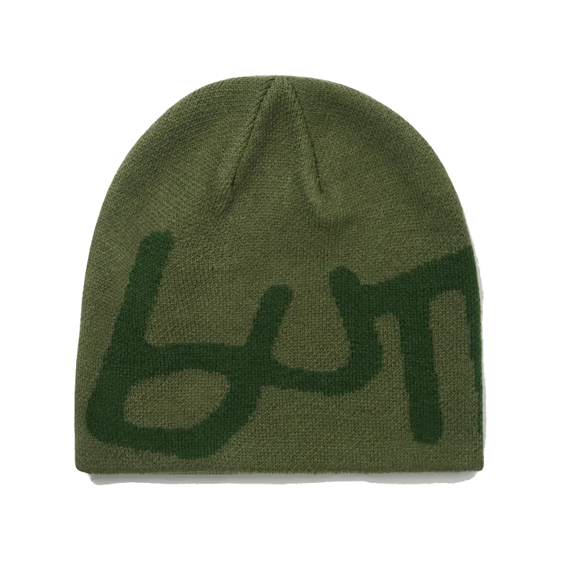 Abseil Logo Skully Beanie, Army made by Butter