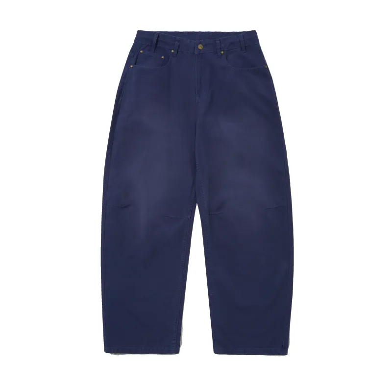 Wide Cut Ripstop Pants, Work Blue made by Butter