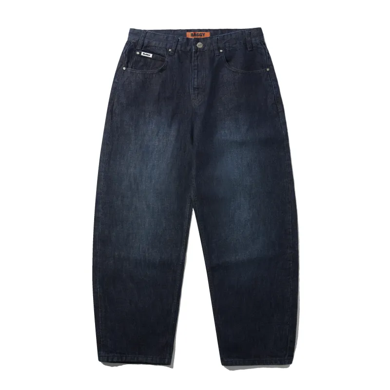 Baggy Denim Jeans, Distressed Selvedge made by Butter
