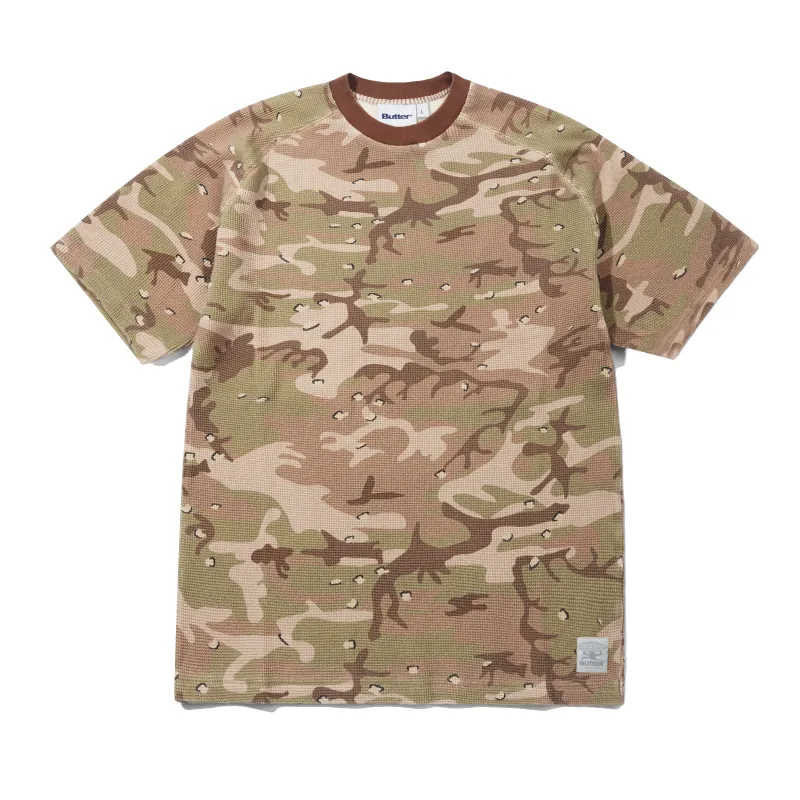 Thermal S/S Tee, Desert Camo made by Butter