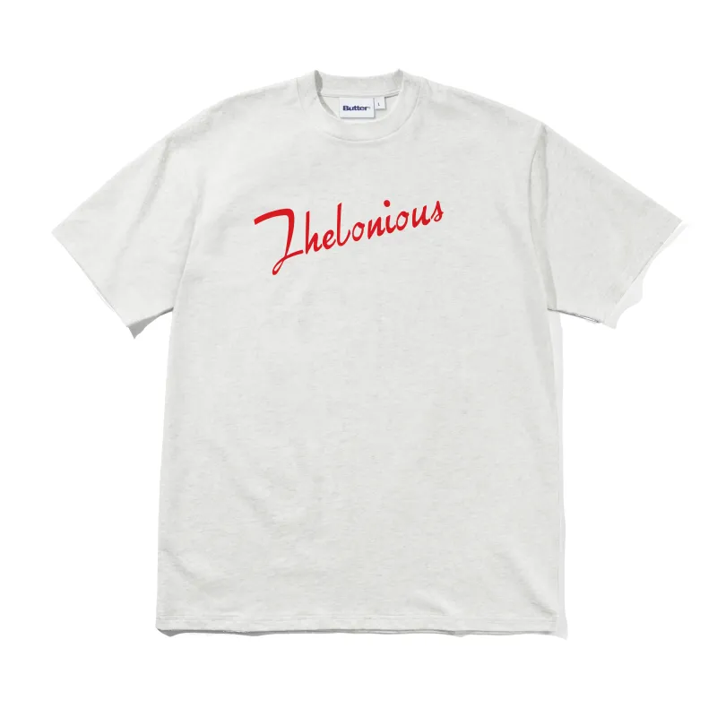 Thelonious Tee, Ash made by Butter