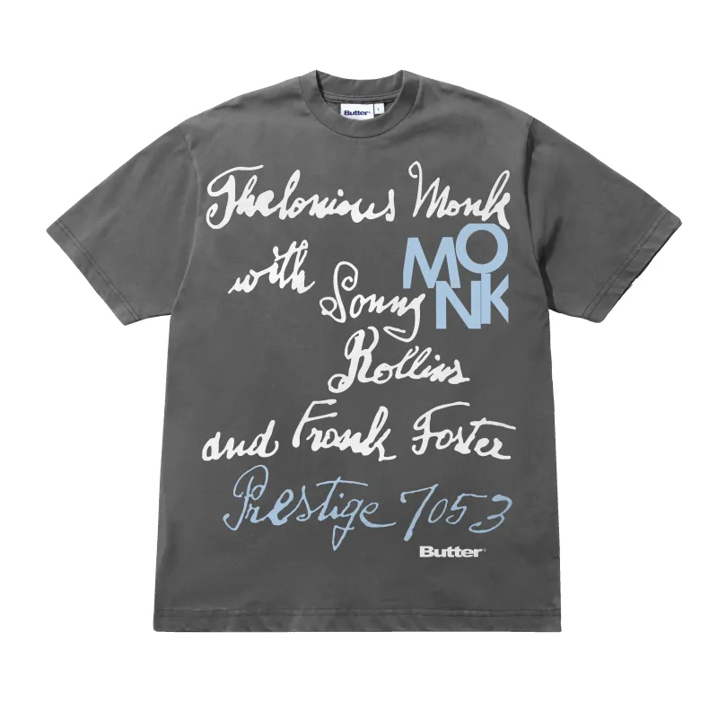 Prestige Tee, Washed Charcoal made by Butter